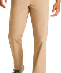 Lakewashed Straight Leg Standard Fit Stretch Khaki Pants - Men's