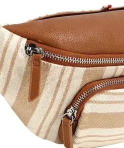 Laurier Stripes Sling Crossbody Bag - Women's