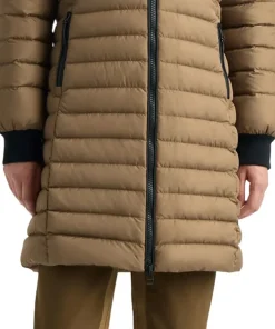 Lawrence Insulated Mid-Thigh Length Down Coat - Women's