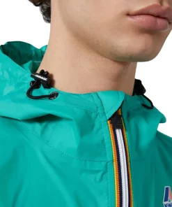 Le Vrai Claude Packable Full Zip Windbreaker Rain Jacket - Unisex