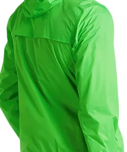 Le Vrai Leon Packable Quarter Zip Windbreaker Rain Jacket - Men's