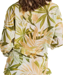 Light Cotton Voile Cover-Up Shirt - Women's