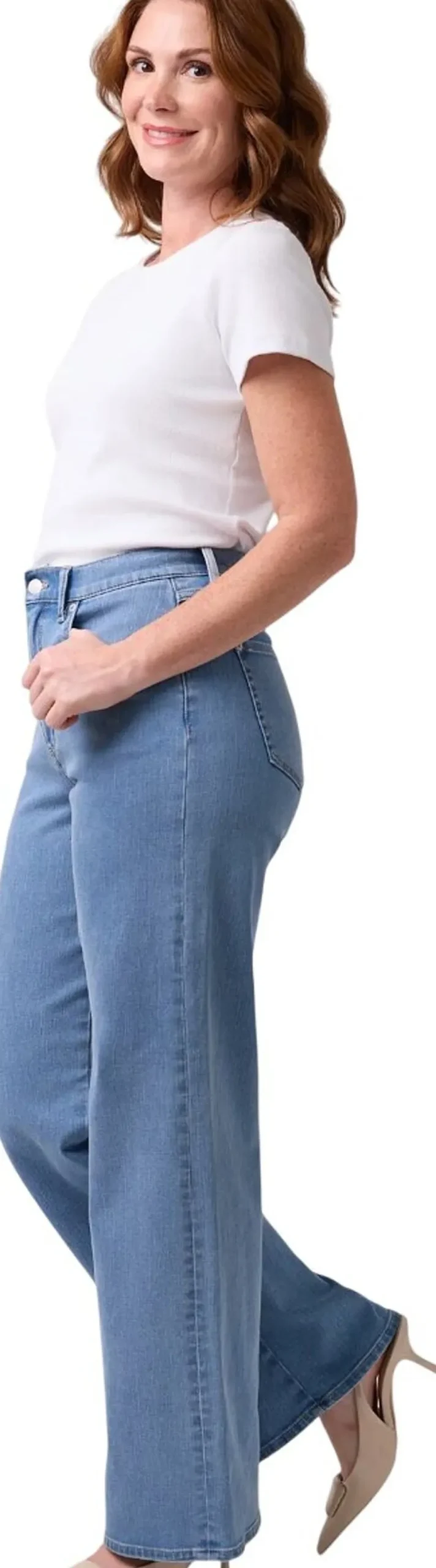 Lily Wide Leg Jeans - Women's