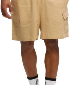 Linen Cargo Shorts - Men's