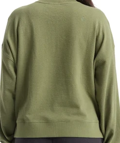 Lived In Fleece Henley Shirt - Women's