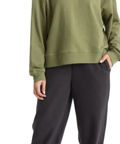 Lived In Fleece Henley Shirt - Women's