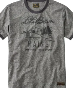 L.L.Bean x Todd Snyder Organic Jersey Heather Short-Sleeve Graphic T-Shirt - Men's