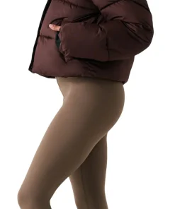London Cropped Puffer Hooded Jacket - Women's
