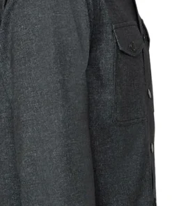 Long Sleeve Knit Flannel Shirt - Men's