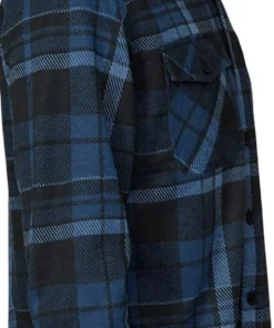 Long Sleeve Knit Flannel Shirt - Men's