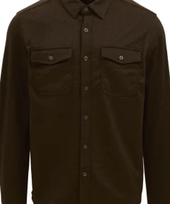 Long Sleeve Knit Flannel Shirt - Men’s