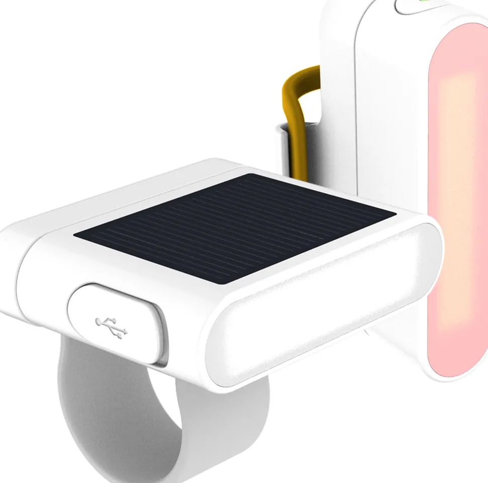 Luci Solar Bike Light Set