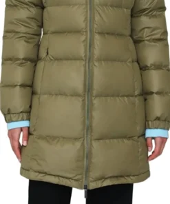 Lucia Hooded Down Puffer Jacket - Fitted - Women's