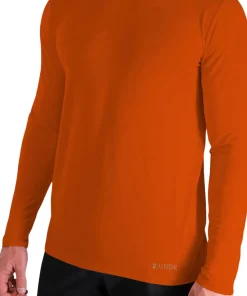 Luxury Long Sleeve Crew Neck T-Shirt - Men's