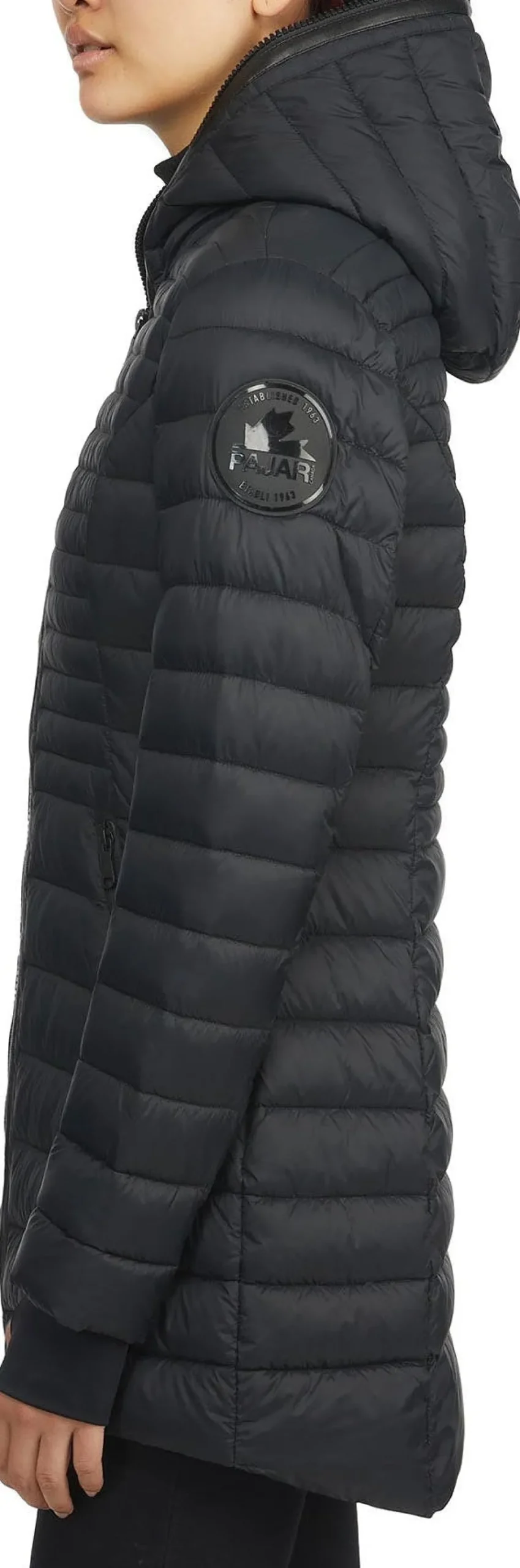 Lyvien Lightweight Packable Puffer Jacket with Zip to Top Fixed Hood - Women's