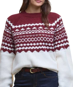 Mabel Fair Isle Crew Neck Jumper - Women's