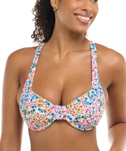 Maya Floralscape Bikini Top - Women's