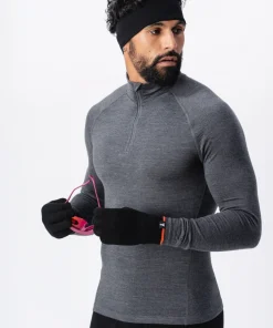 Merino 250 Base Layer Long Sleeve 1/4 Zip Top - Men's