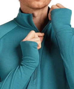 Merino 200 ZoneKnit Long Sleeve Half Zip Thermal Top - Men's