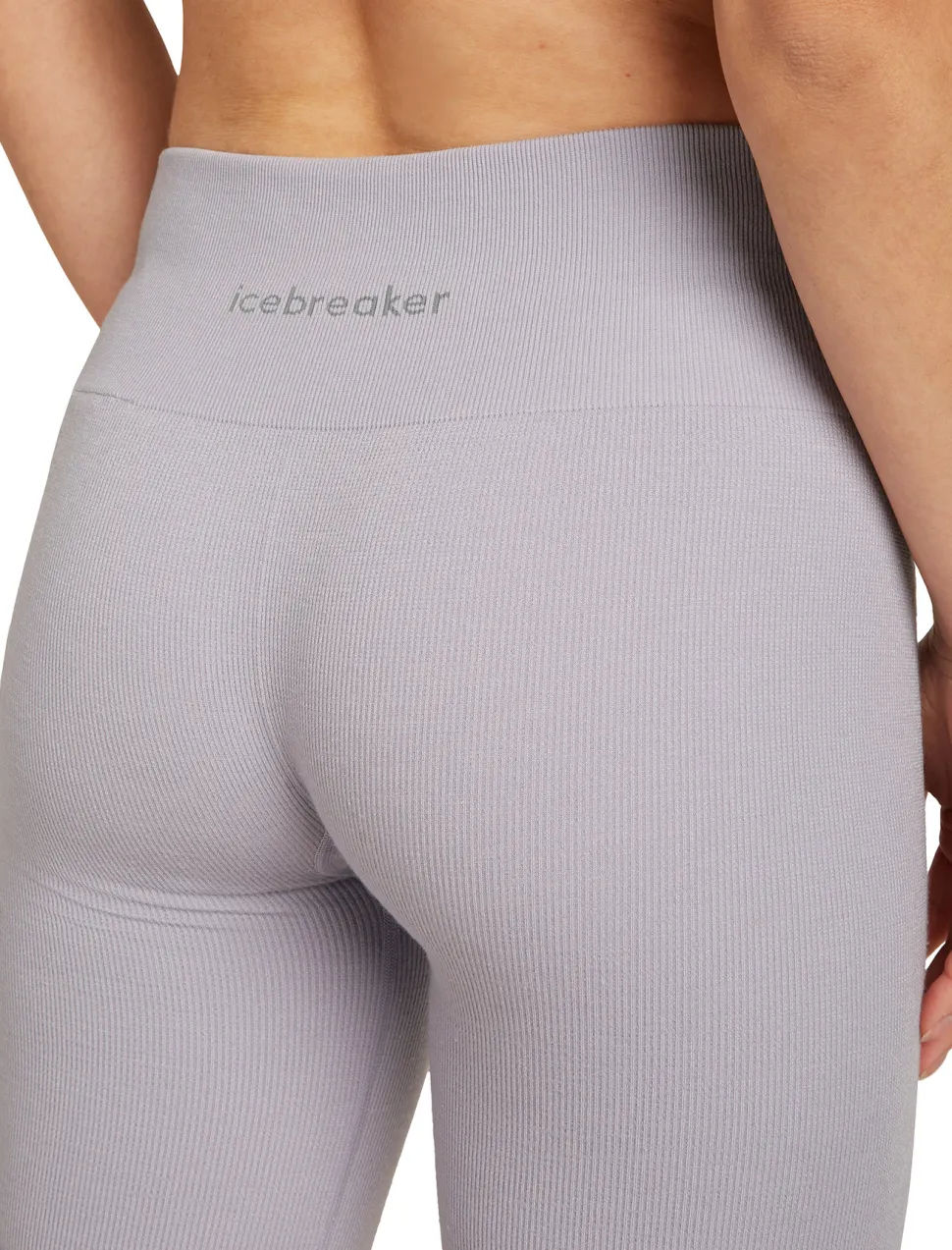 Merino Blend 260 Seamless Rib 8" High Rise Shorts - Women's