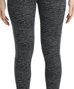 Merino Fastray High Rise Tights Topo Lines - Women's