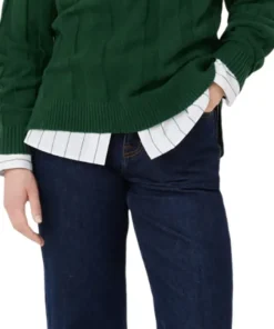 Merino Wool Blend Sweater - Women's
