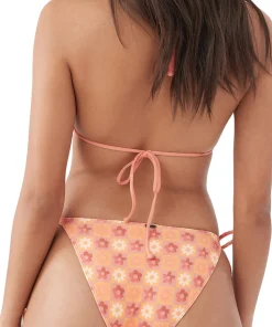 Miki Floral Maracas Tie Side Bikini Bottom - Women's