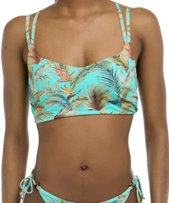 Molokini Mel Cropped Bikini Top - Women's