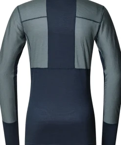 Natural Blend Tech Crew Neck Base Layer Top - Men’s