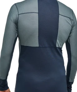 Natural Blend Tech Crew Neck Base Layer Top - Men’s