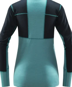 Natural Blend Tech Crew Neck Base Layer Top - Women's