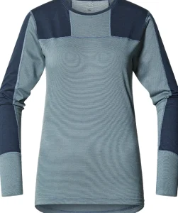Natural Blend Tech Crew Neck Base Layer Top - Women's