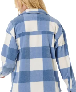 Neon Isles Fleece Long Sleeve Shirt - Women's
