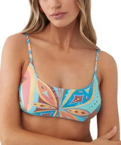 Nina Abstract Surfside Bralette Bikini Top - Women's