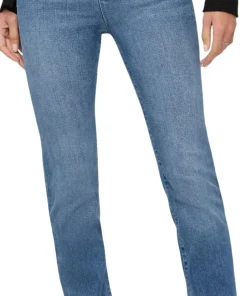 No Sweat Denim High Rise Slim Straight Jeans - Women's