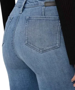 No Sweat Denim High Rise Slim Straight Jeans - Women's
