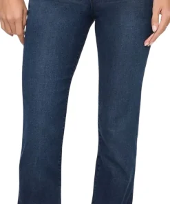 No Sweat Denim High Rise Slim Straight Jeans - Women's