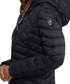 Nyota Lightweight Mixed-Diamond Quilted Packable Jacket - Women's