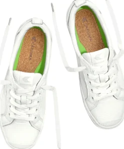 OCA Low Pebbled Leather Sneaker - Women's