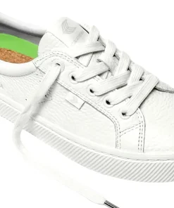 OCA Low Pebbled Leather Sneaker - Women's
