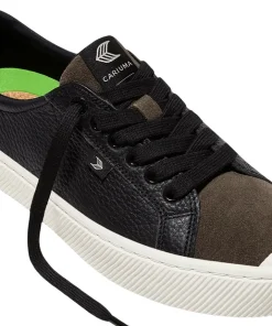 OCA Low Pebbled Leather Sneaker - Men's