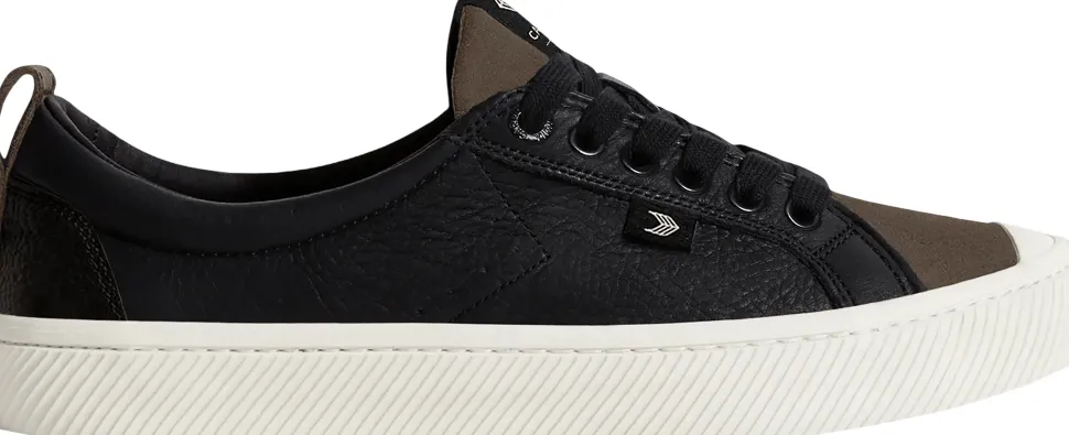 OCA Low Pebbled Leather Sneaker - Women's