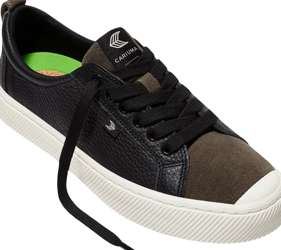 OCA Low Pebbled Leather Sneaker - Women's