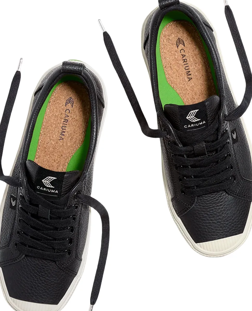 OCA Low Pebbled Leather Sneaker - Women's