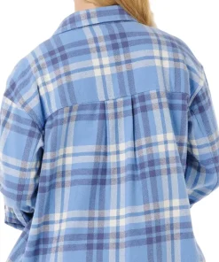 Oceanic Long Sleeve Flannel Shirt - Women's