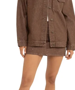 Oversized Denim Jacket - Women's