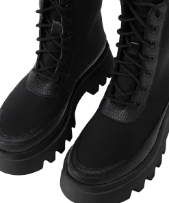 Ovi Vegan Lace-Up Boots - Women's