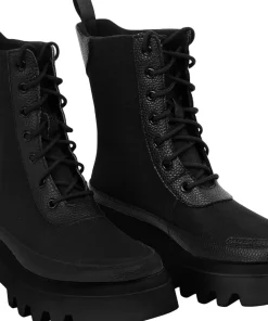 Ovi Vegan Lace-Up Boots - Women's