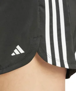 Pacer Training 3-Stripes Plus Size High-Rise Woven Shorts - Women's
