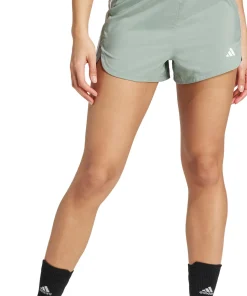 Pacer Training 3-Stripes Woven High-Rise Short - Women's